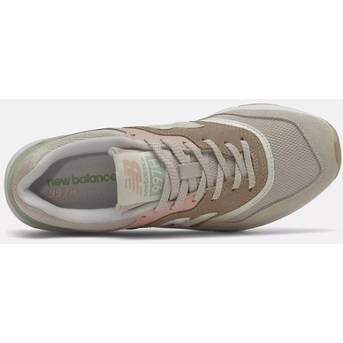 Sneaker New Balance CW997 HVD Tan With Pink Damen Fashionschuh